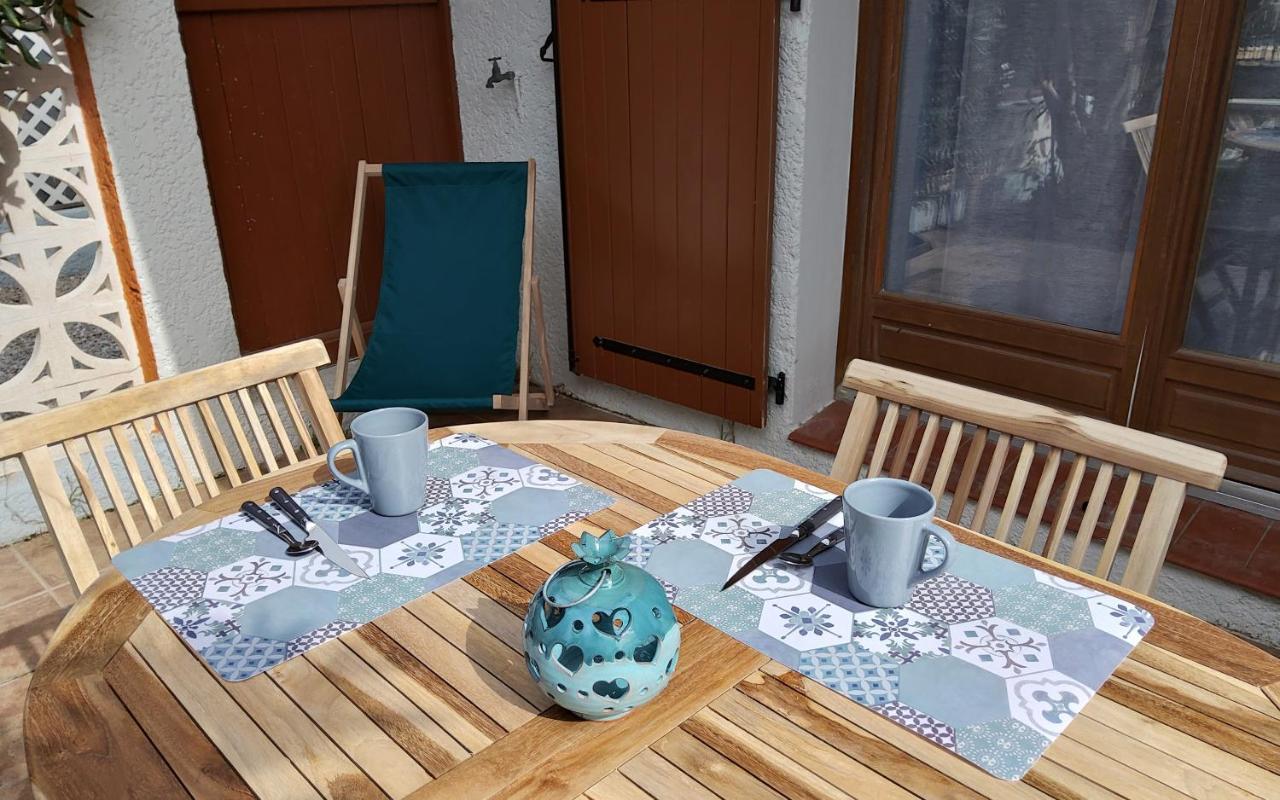 La Catalane - Les Jardins Du Rivage - Wifi- Piscine Villa เลอบาร์กาแรส ภายนอก รูปภาพ
