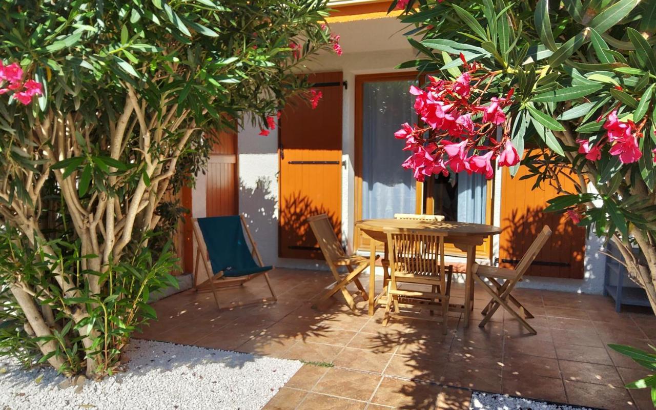 La Catalane - Les Jardins Du Rivage - Wifi- Piscine Villa เลอบาร์กาแรส ภายนอก รูปภาพ