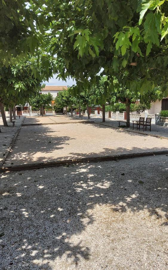 La Catalane - Les Jardins Du Rivage - Wifi- Piscine Villa เลอบาร์กาแรส ภายนอก รูปภาพ