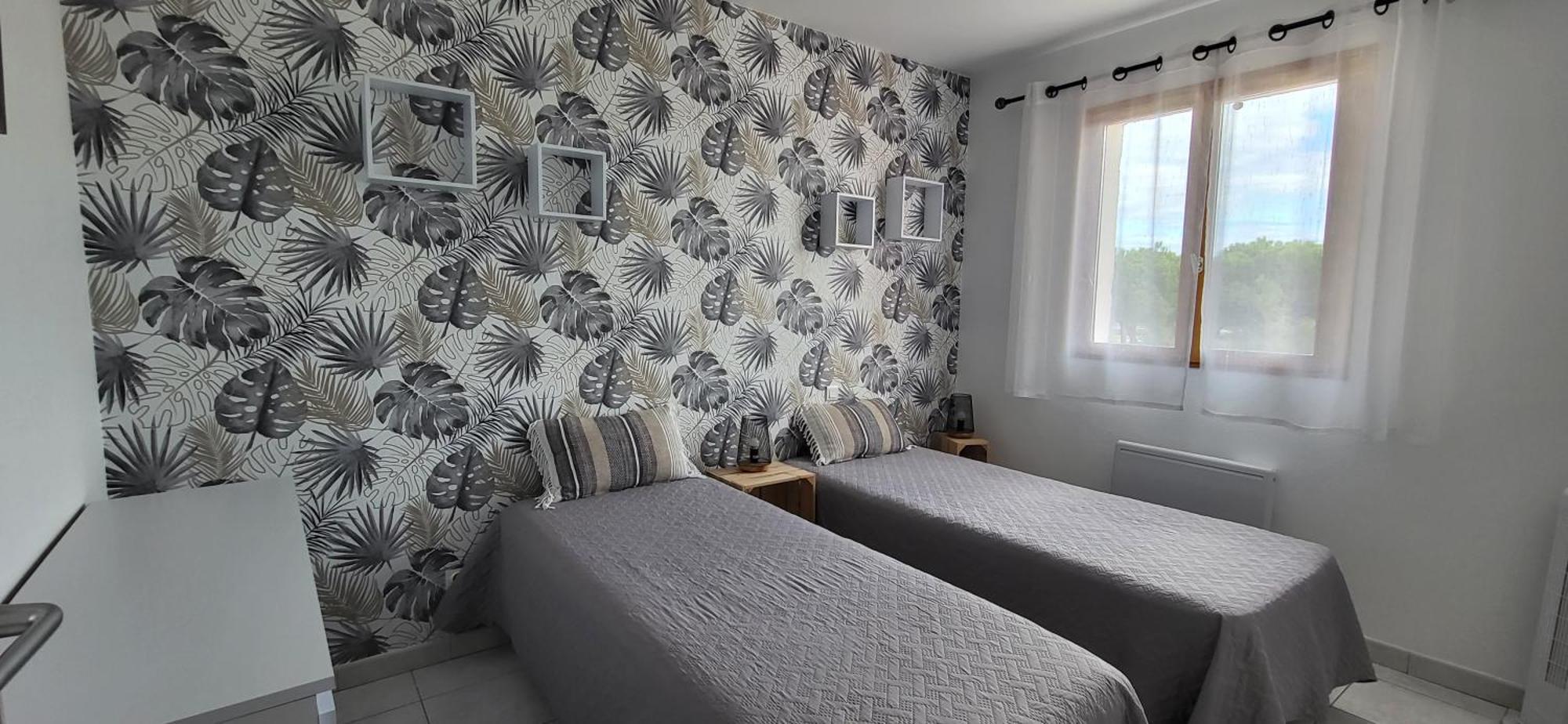 La Catalane - Les Jardins Du Rivage - Wifi- Piscine Villa เลอบาร์กาแรส ภายนอก รูปภาพ